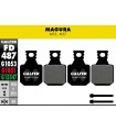 PASTILLA DE FRENO GALFER STANDARD (NEGRA) MAGURA MT5 MT7